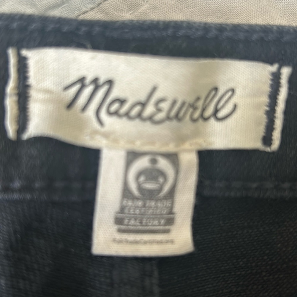 Madewell black jeans